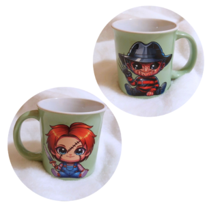 Tazze Con Stencil - Simpatiche